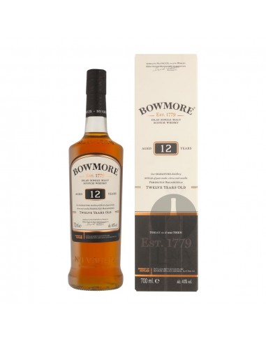 Bowmore 12 Years + GB 70CL