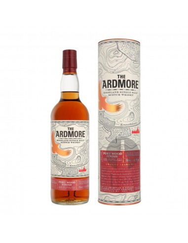 Ardmore 12 Years Portwood + GB 70CL