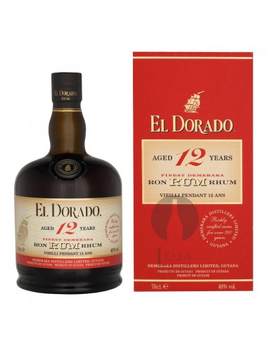 El Dorado 12 Years + GB 70CL
