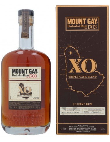 Mount Gay XO Triple Cask Blend + GB 70CL