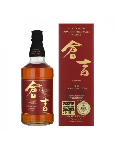 The Kurayoshi 12 Years Malt Whisky + GB 70CL