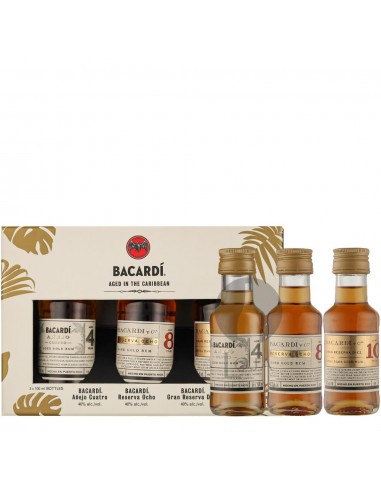 Bacardi Discovery Pack (3x10CL Bottles) 30CL