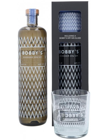 Bobby's Gin + Glass 70CL