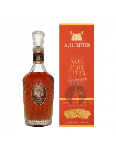 A.H. Riise Non Plus Ultra Ambre d'Or Excellence + GB 70CL