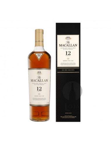 The Macallan 12 Years Sherry Oak + GB 70CL