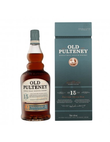 Old Pulteney 15 Years + GB 70CL