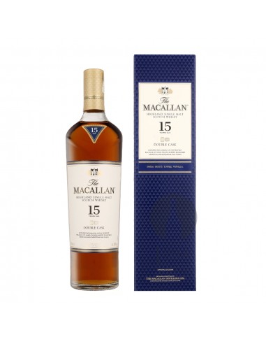 The Macallan 15 Years Double Cask + GB 70CL