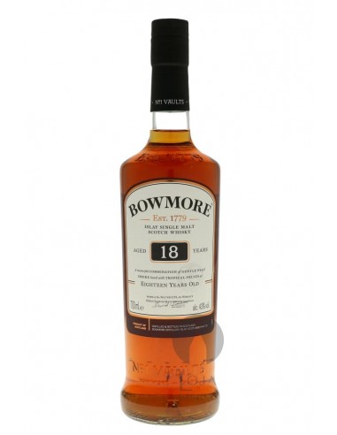 Bowmore 18 Years + GB 70CL