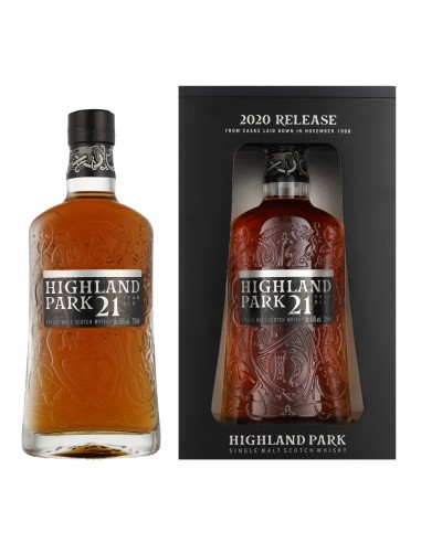 Highland Park 21 Years + GB 70CL