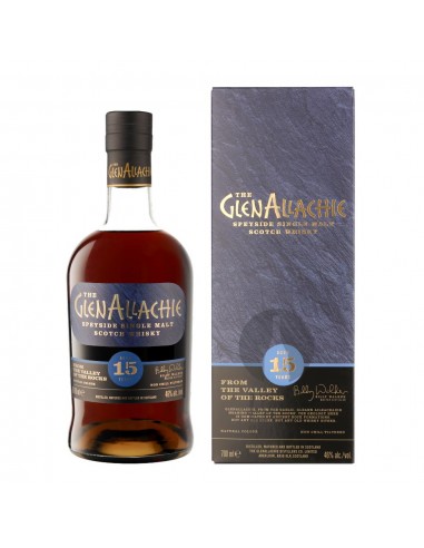Glenallachie 15 Years + GB 70CL