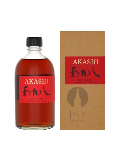 Akashi 5 Years Red Wine Cask + Caixa 50CL