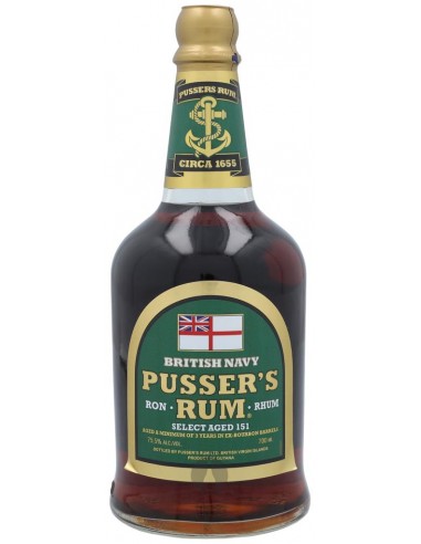 Pusser's Rum Select Aged 151 70CL