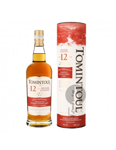 Tomintoul 12 Years Oloroso + Caixa 70CL