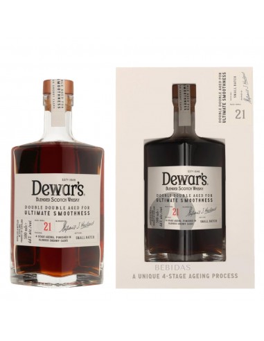 Dewar's 21 Years Double Double Aged + GB 50CL