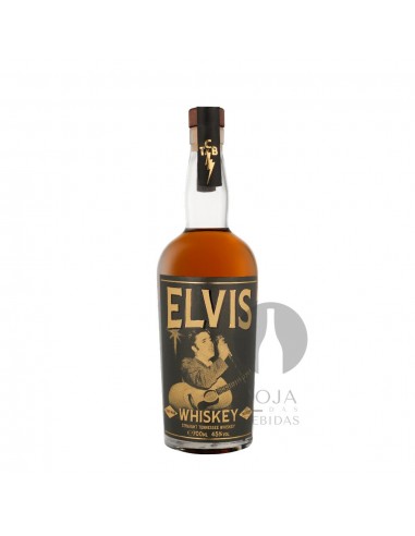 Elvis Straight Tennessee Whiskey 70CL