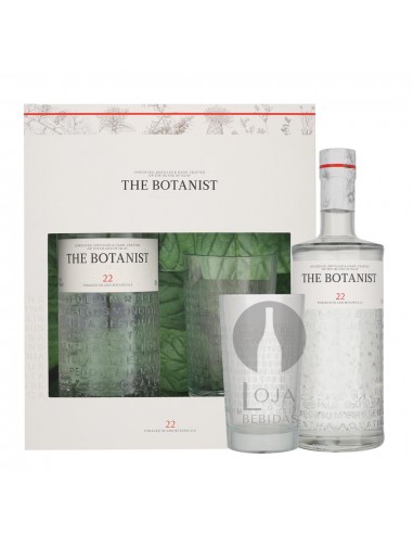 The Botanist Dry Gin + Glass 70CL