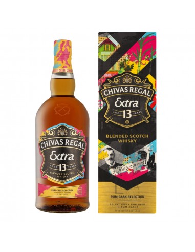 Chivas Regal 13 Years Rum Cask + Caixa 100CL