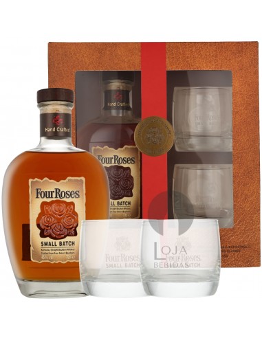 Four Roses Small Batch + 2 Copos 70CL