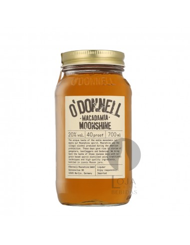 O'Donnell Moonshine Macadamia 40 Proof 70CL