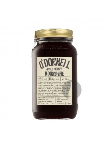 O'Donnell Moonshine Wild Berry 50 Proof 70CL