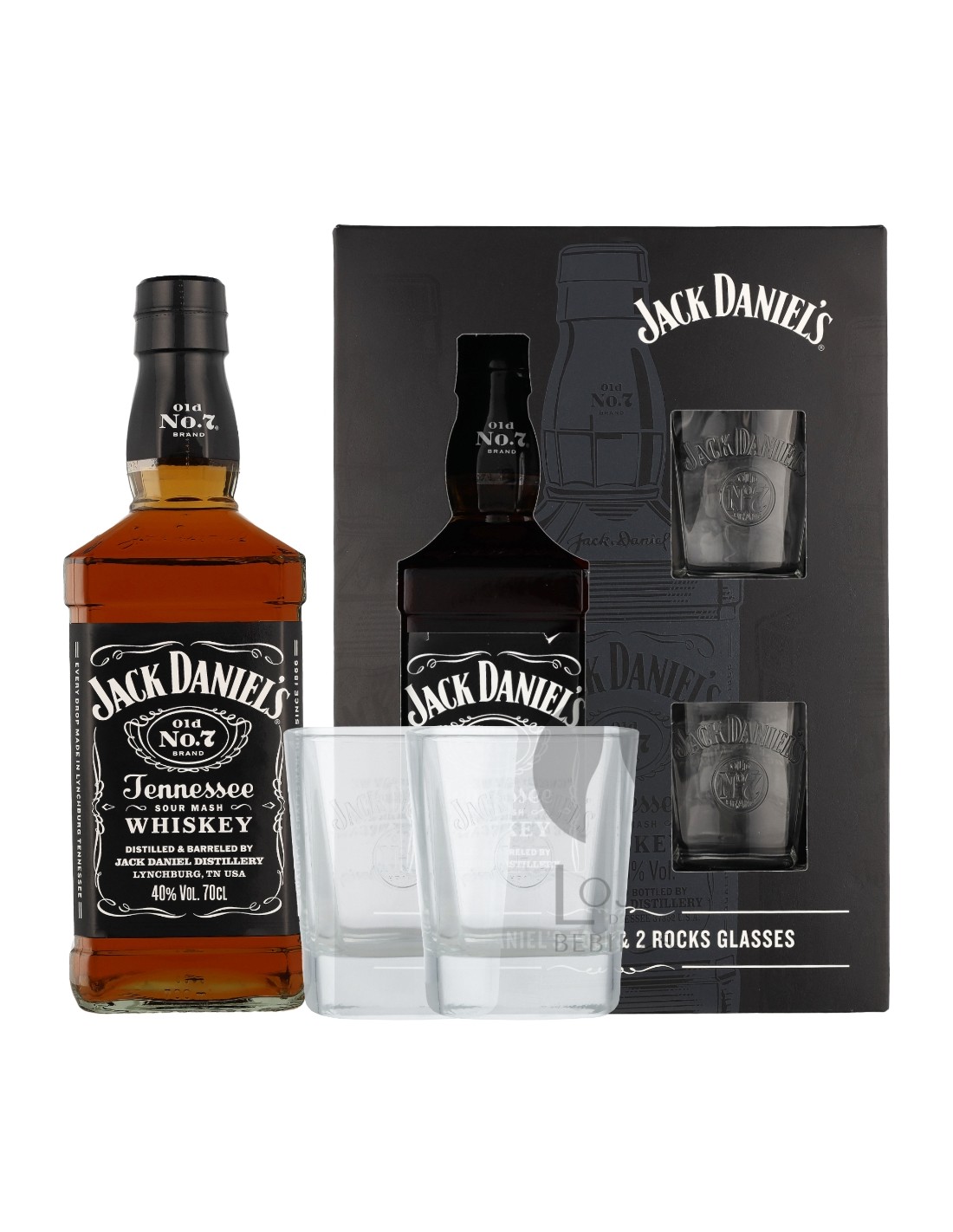 Whisky Jack Daniel´s + 2 copos 2023 Edition 70cl