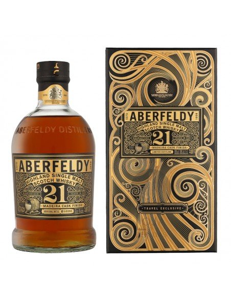 Whisky Aberfeldy 21 Anos Madeira Cask + Caixa 70cl