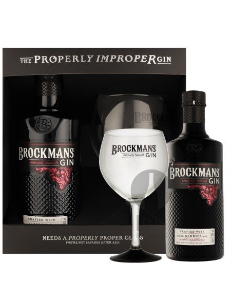 Gin Brockmans + Copo 70cl