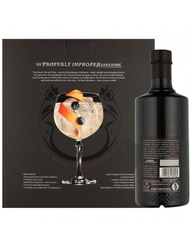 Gin Brockmans + Copo 70cl