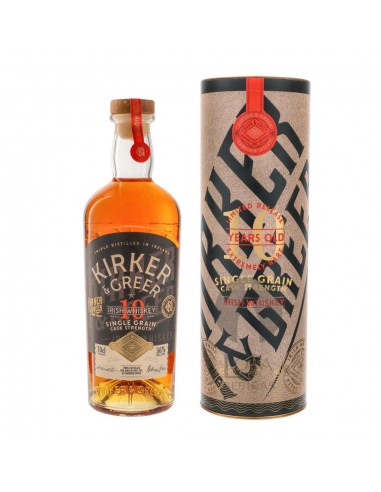 Whisky Kirker & Greer Shamrock 10 Years Cask Strenght