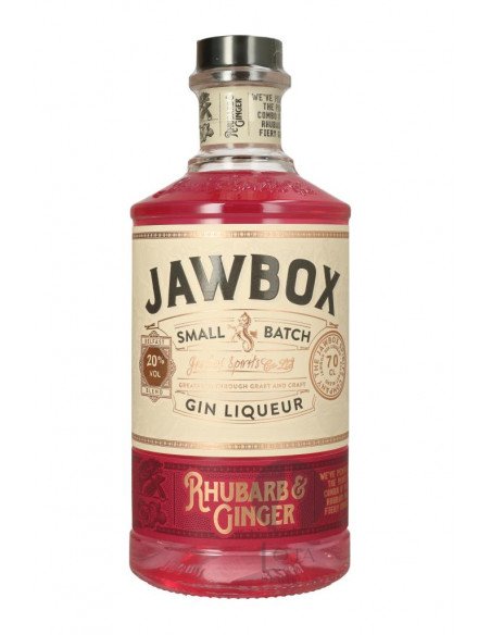 Jawbox Gin Liqueur - Rhubarb & Ginger 70cl
