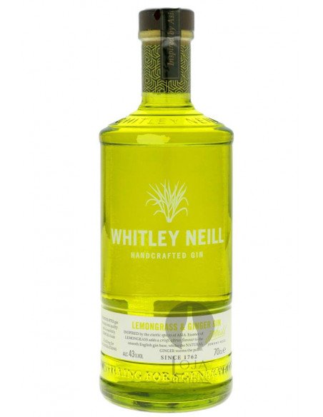 Gin Whitley Neill Lemongrass & Ginger 70cl