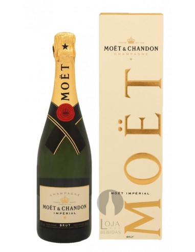 Champagne Moet & Chandon Brut Imperial + Caixa 75cl