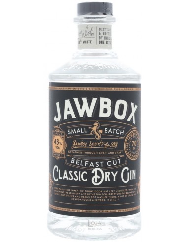Jawbox Small Batch Gin 70CL