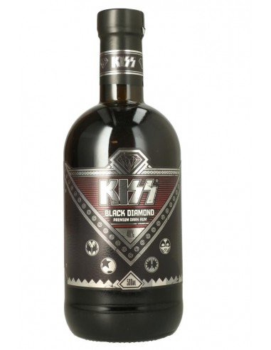 Kiss Black Diamond Rum 50CL